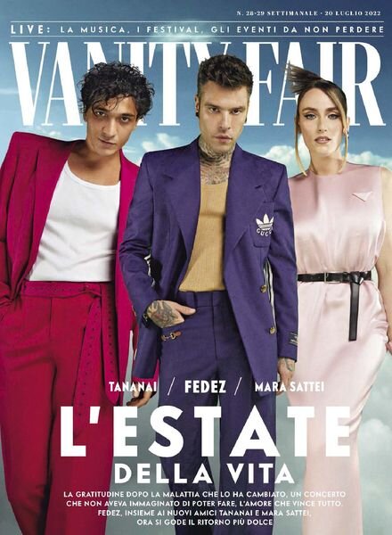 Vanity Fair Italia – 20 luglio 2022 Cover
