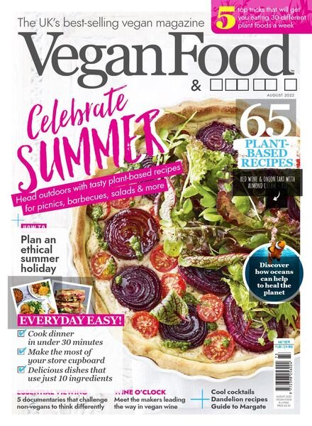 Vegan Food & Living – August 2022 Cover