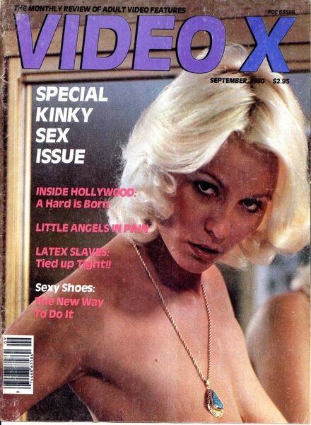 Video X – September 1980 Cover