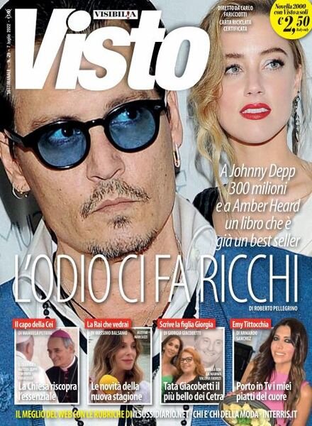 Visto – 07 luglio 2022 Cover