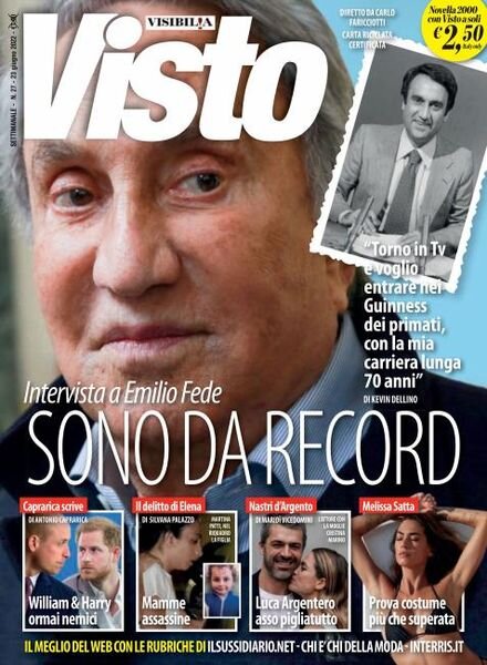 Visto – 23 giugno 2022 Cover