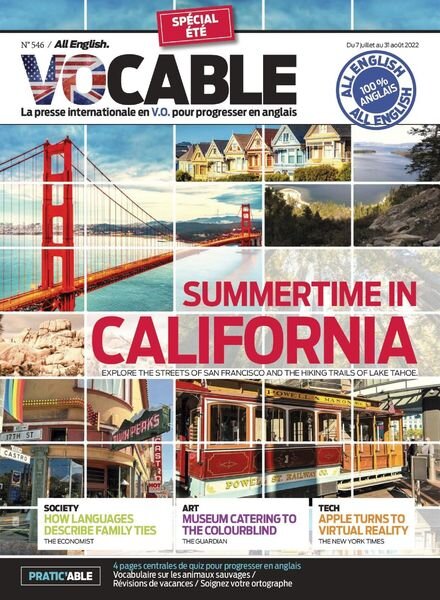 Vocable All English – 07 juillet 2022 Cover