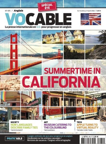 Vocable Anglais – 07 juillet 2022 Cover