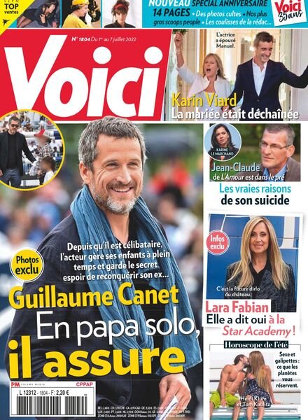 Voici – 1er Juillet 2022 Cover