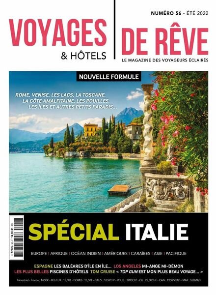 Voyages & Hotels de reve – ete 2022 Cover