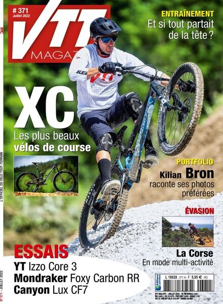 VTT Magazine – Juillet 2022 Cover