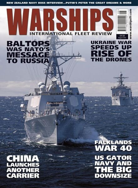 Warships International Fleet Review – August 2022 Cover