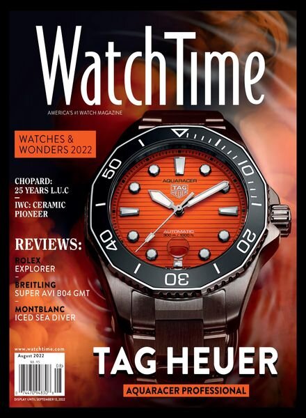 WatchTime – August 2022 Cover