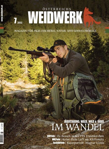 WEIDWERK – Juli 2022 Cover