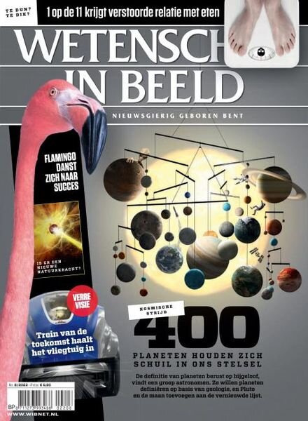 Wetenschap in Beeld – augustus 2022 Cover