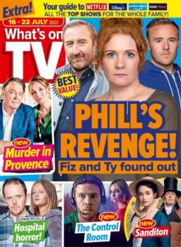 What’s on TV – 16 July 2022