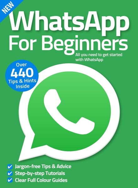 WhatsApp For Beginners – July 2022 Cover