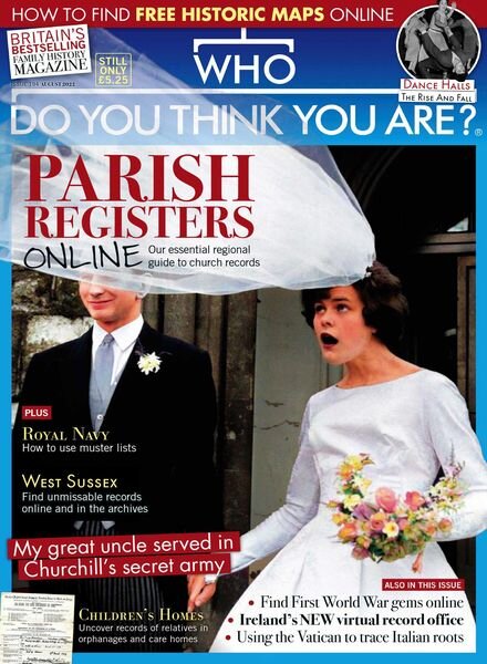 Who Do You Think You Are – August 2022 Cover