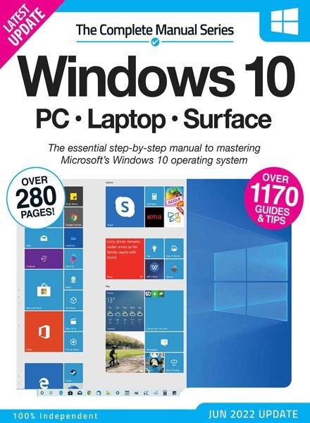 Windows 10 Solutions – June 2022 Cover