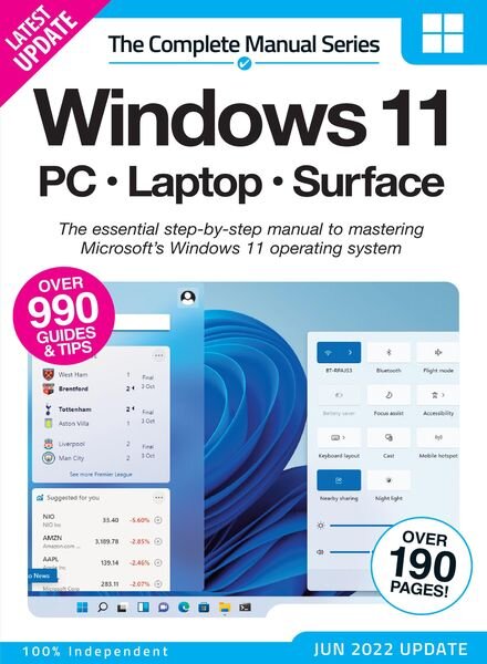 Windows 11 The Complete Manual – June 2022 Cover