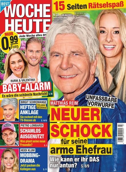 Woche Heute – 29 Juni 2022 Cover