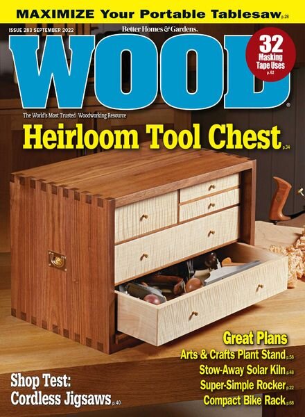 WOOD Magazine – September 2022 Cover