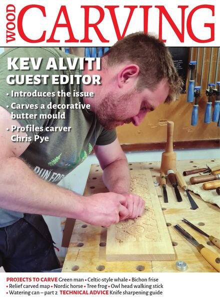 Woodcarving – Issue 188 – July 2022 Cover