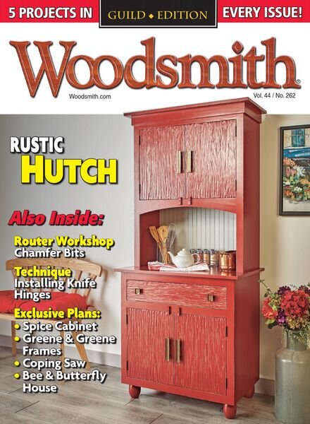 Woodsmith – August 2022 Cover