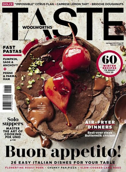 Woolworths Taste – July 2022 Cover