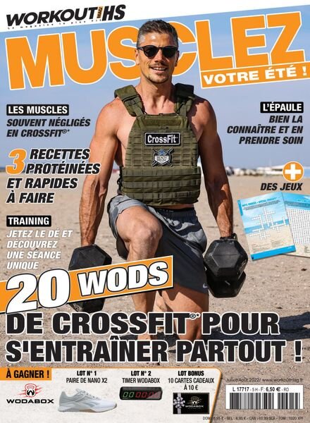 Workout Magazine – Hors-Serie N 5 – Juillet-Aout 2022 Cover