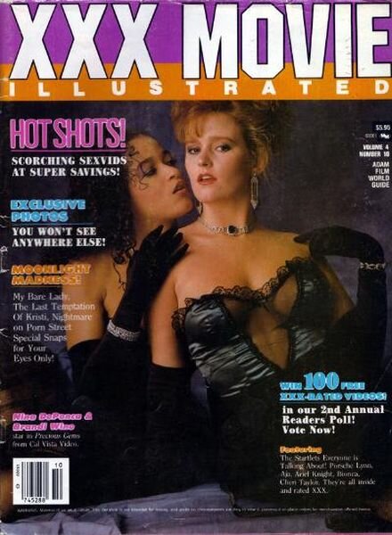 XXX Movie Illustrated – Vol 4 n. 10 1989 Cover