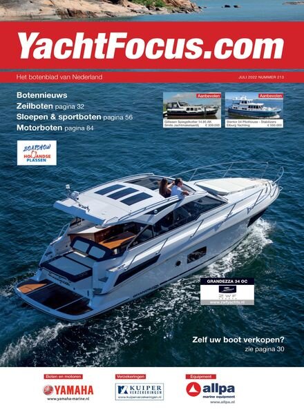 YachtFocus Magazine – juni 2022 Cover