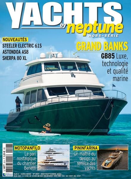 Yachts by Neptune – Hors-Serie N 28 – Aout-Septembre 2022 Cover