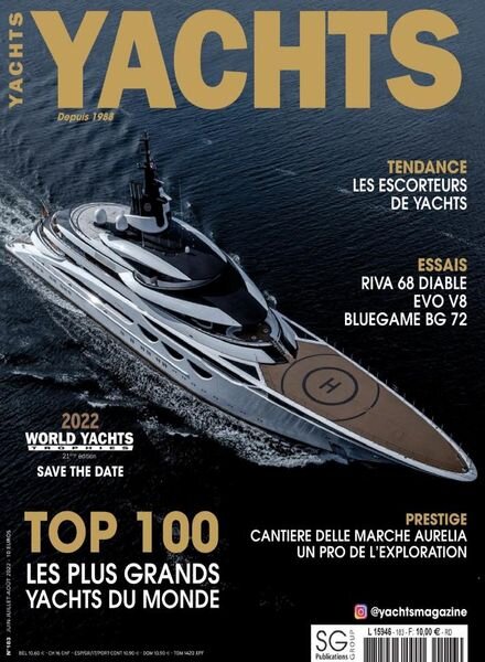 Yachts France – Juin-Aout 2022 Cover