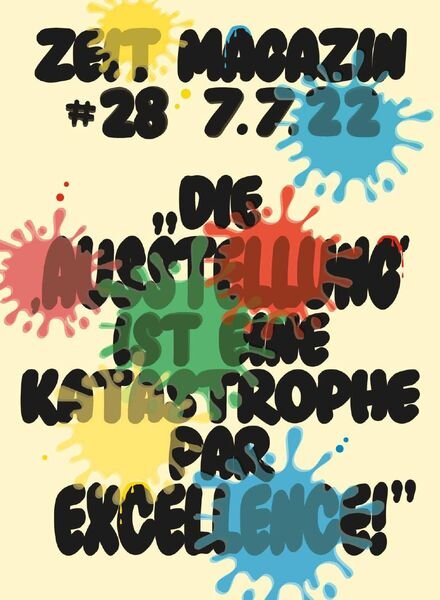 Zeit Magazin – 07 Juli 2022 Cover