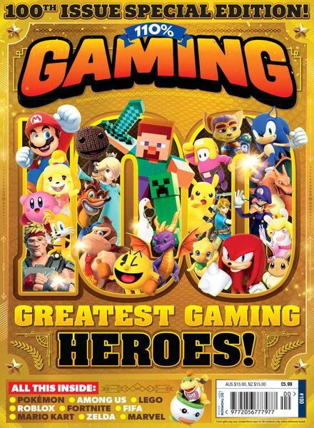 110% Gaming – Issue 100 – August 2022 Cover