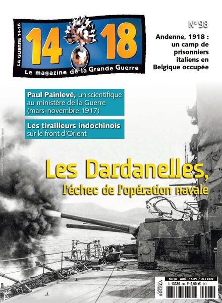 14-18 Magazine – aout 2022 Cover
