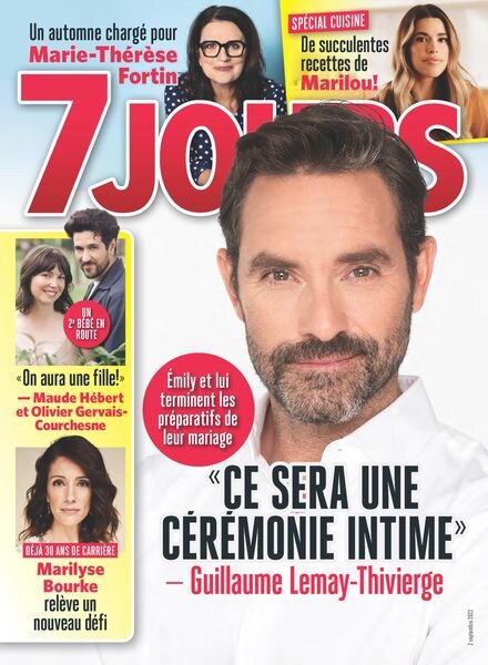 7 Jours – 02 septembre 2022 Cover