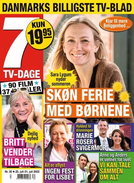 7 TV-Dage – 25 juli 2022 Cover