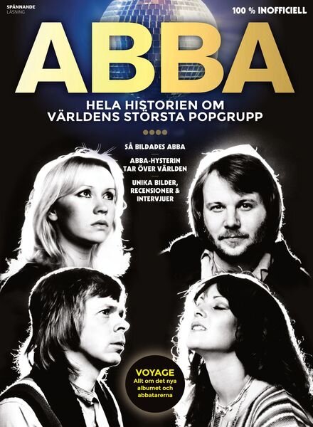 ABBA – Hela historien – juli 2022 Cover
