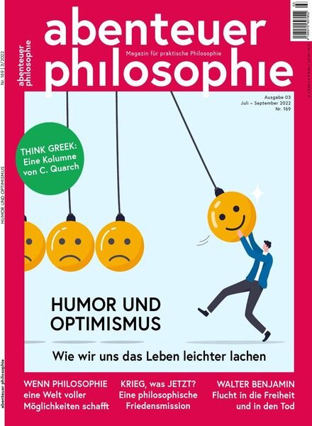 Abenteuer Philosophie – Juli-September 2022 Cover