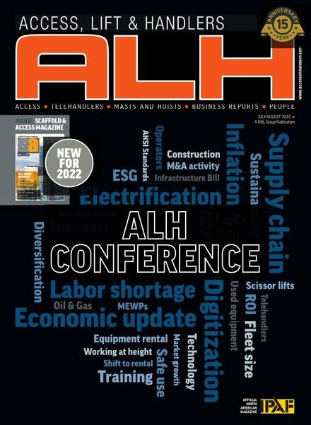 Access Lift & Handlers – July-August 2022 Cover