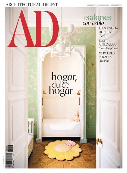 AD Architectural Digest Espana – septiembre 2022 Cover