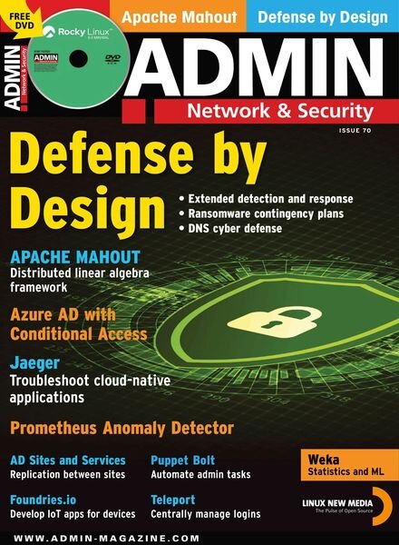 ADMIN Network & Security – August 2022 Cover