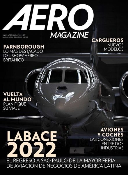 Aero Magazine America Latina – agosto 2022 Cover