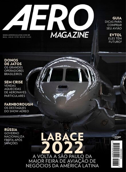 Aero Magazine Brasil – julho 2022 Cover