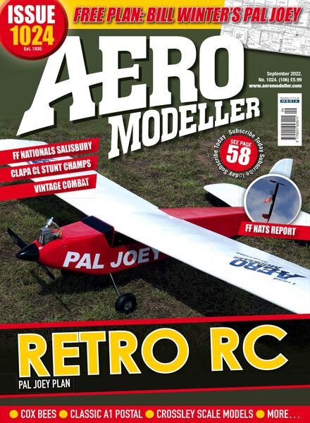 AeroModeller – September 2022 Cover