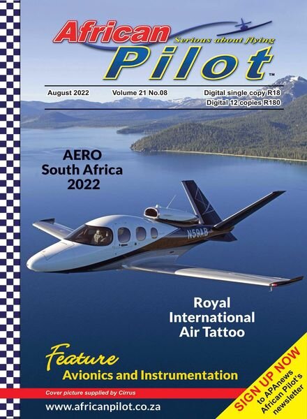 African Pilot – September 2022 Cover