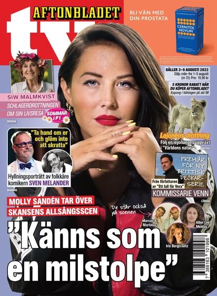 Aftonbladet TV – 01 augusti 2022 Cover
