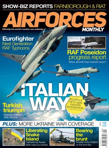 AirForces Monthly – September 2022 Cover