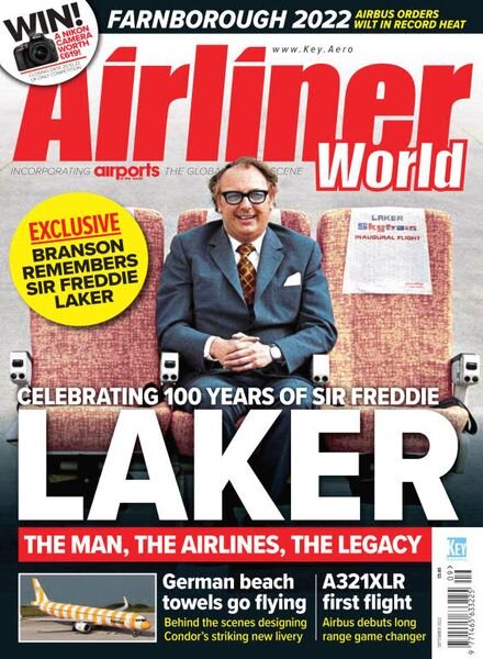 Airliner World – September 2022 Cover