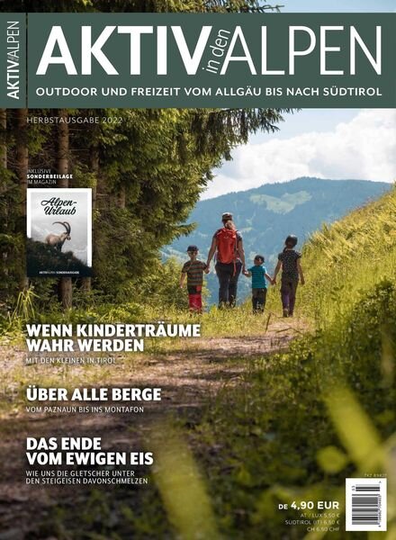 AKTIV in den ALPEN – August 2022 Cover
