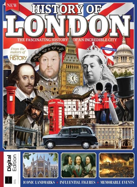 All About History History of London – August 2022 Cover