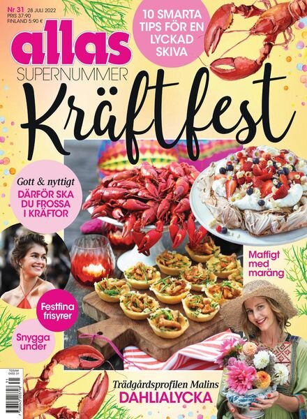 Allas – 27 juli 2022 Cover