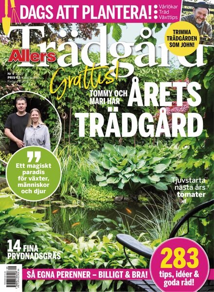 Allers Tradgard – augusti 2022 Cover